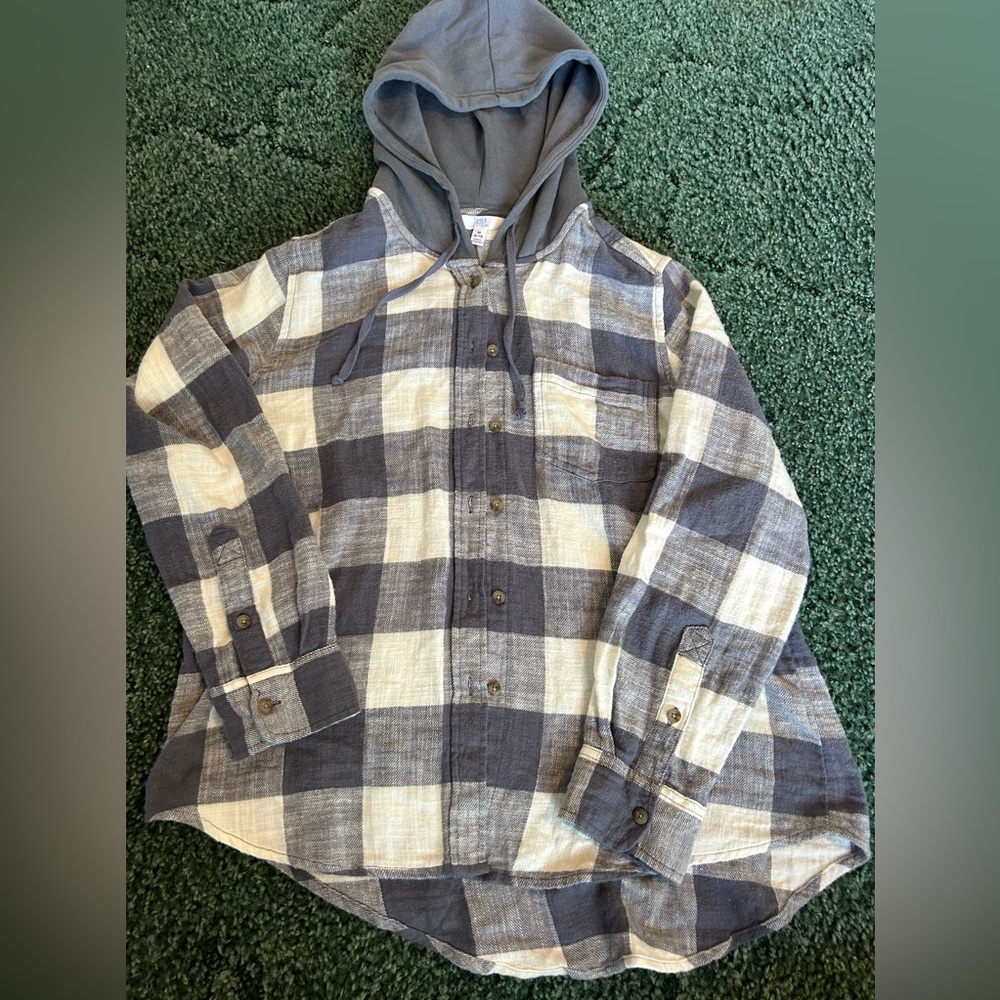 Flannel Hoodie